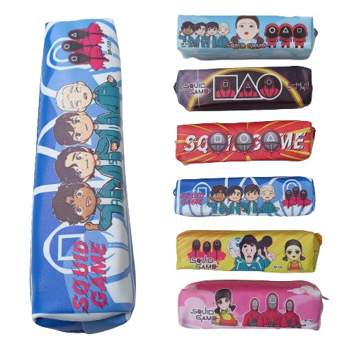 Kotak Pensil Motif Snack Food Fruit and Drink