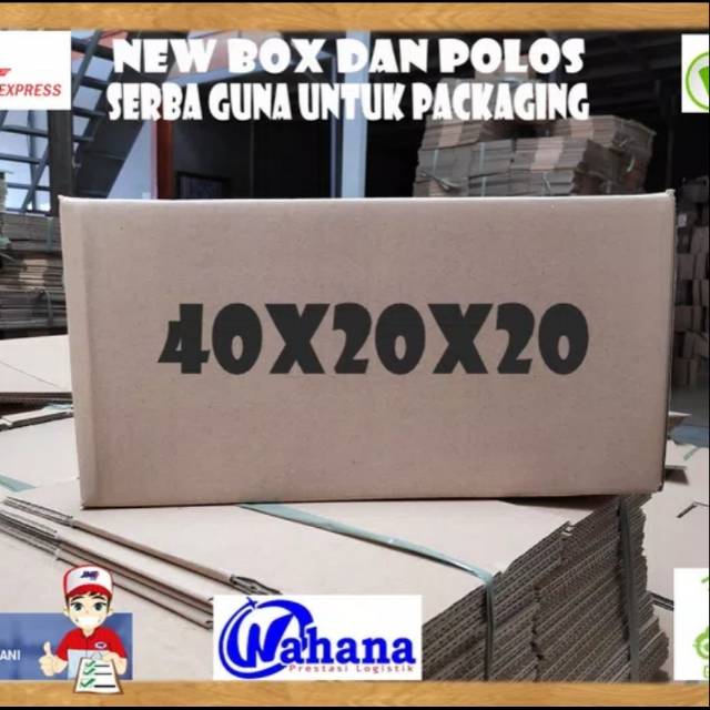 Kardus ukuran 40x20x20