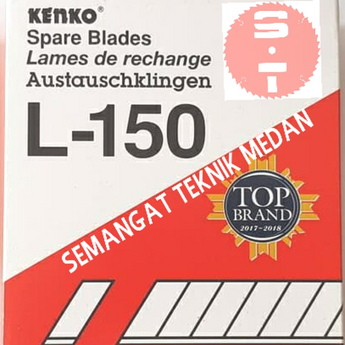 

L150 REFILL ISI ULANG PISAU CUTTER BESAR KENKO L 150 L150