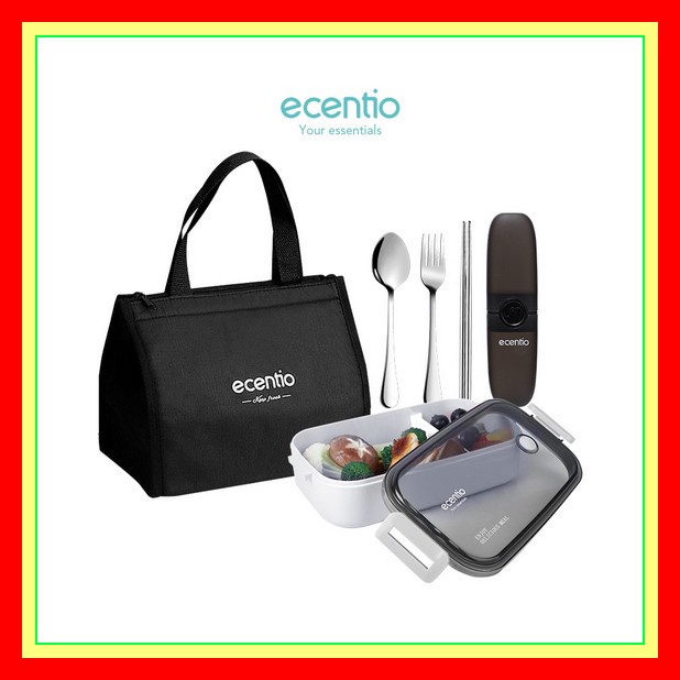 Ibex Kids 900Ml Lunchbox Steinless 304 Tempat Makan Bekal Makan Anak D Ecentio Kotak Makan Tas/Lunch