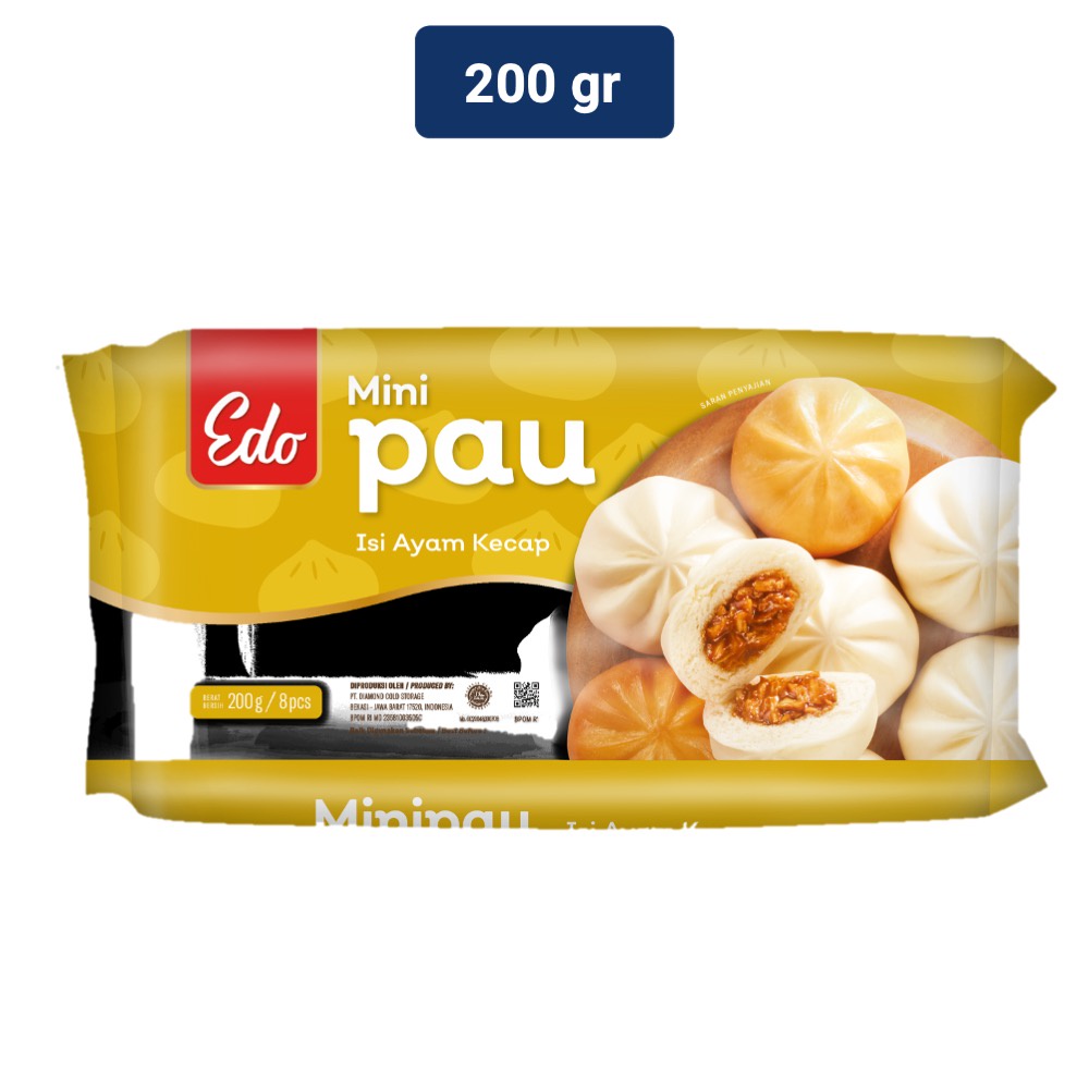 Edo Mini Pau Ayam Kecap 200 gr