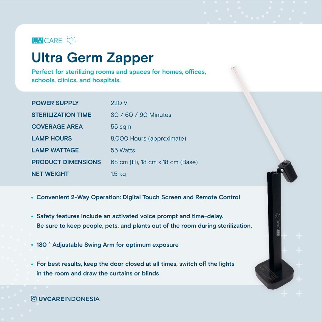 UV Care Ultra Germ Zapper