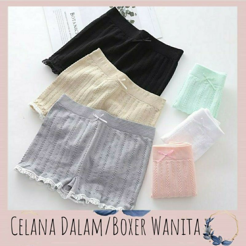 CELANA DALAM FASHION - CELANA PENDEK/BOXER WANITA IMPORT