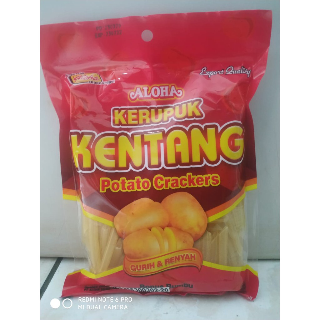 

Kerupuk Kentang Goreng Aloha