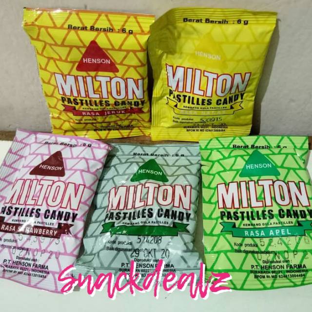 

Milton Pastiles 12500/5 pcs