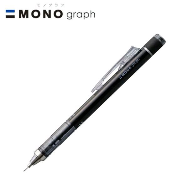 

Murah Tombow Mono Graph Shaker Mechanical Pencils 0.5mm - BLACK Special