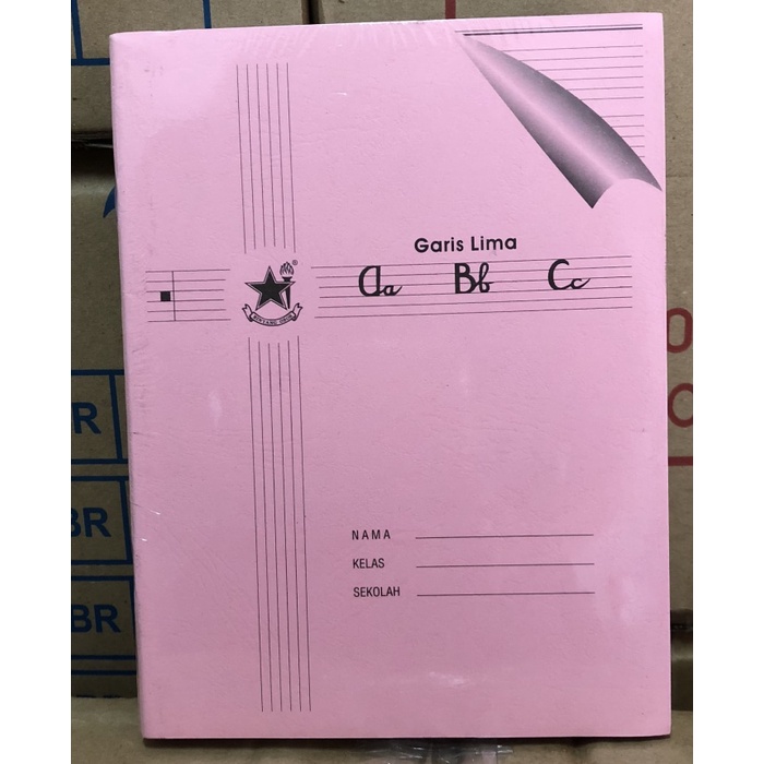 

CODE194 Buku Tulis Bintang Obor Garis 5