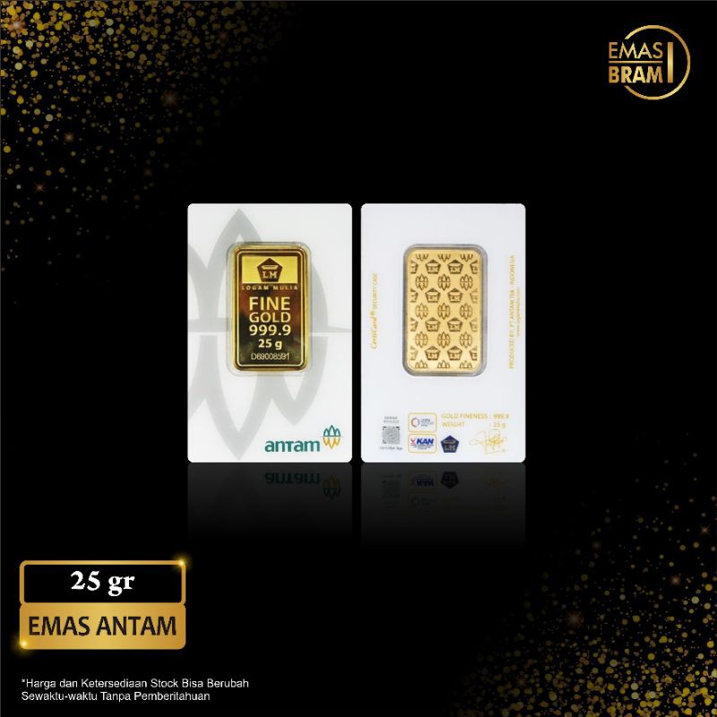 Emas Antam 25 gr