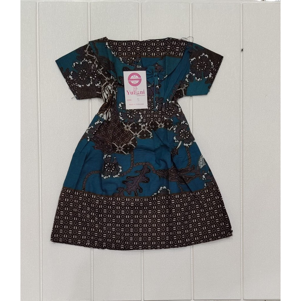 DRESS BATIK ANAK USIA 0- 9TAHUN