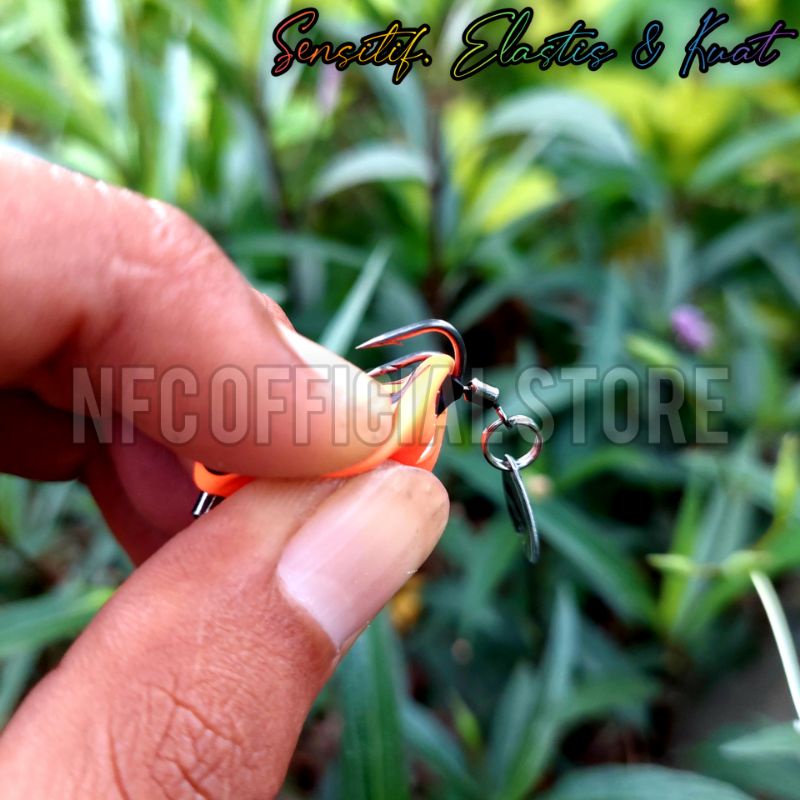 Soft frog micro mini 2,5 cm 4 gram SENSITIF ELASTIS &amp; KUAT Umpan Gabus &amp; Toman