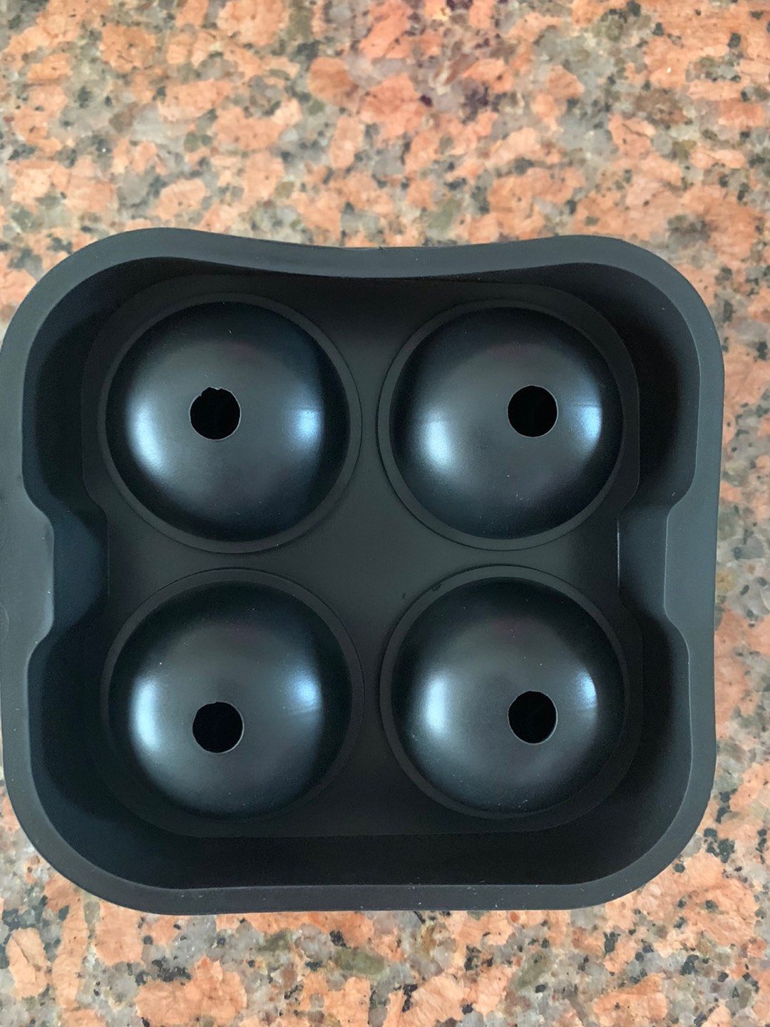 Silicone Ice Ball Maker Cetakan Es Batu Jelly Bentuk Bola Bahan Silikon Import