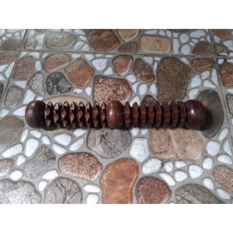 Alat pijat kayu/ Alat pijat Tradisional/ Pijat Roll kaki 15cm-27cm