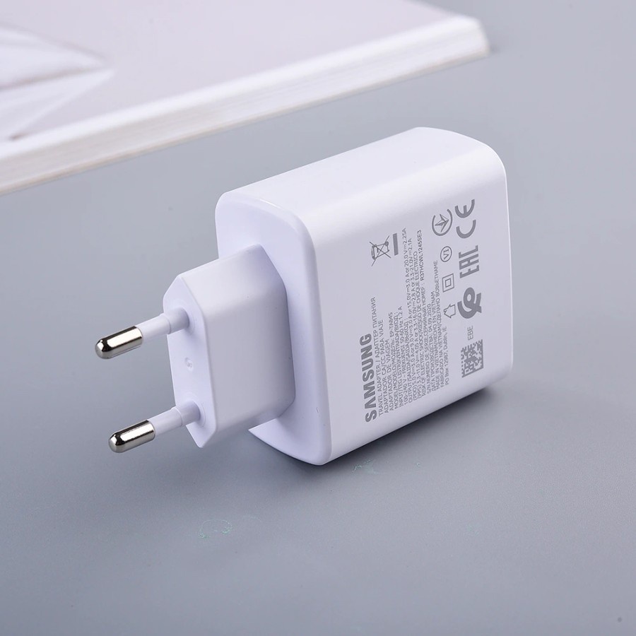 Original Samsung 45W PD USB C Charger Super Fast Charge Note20 S20 A10