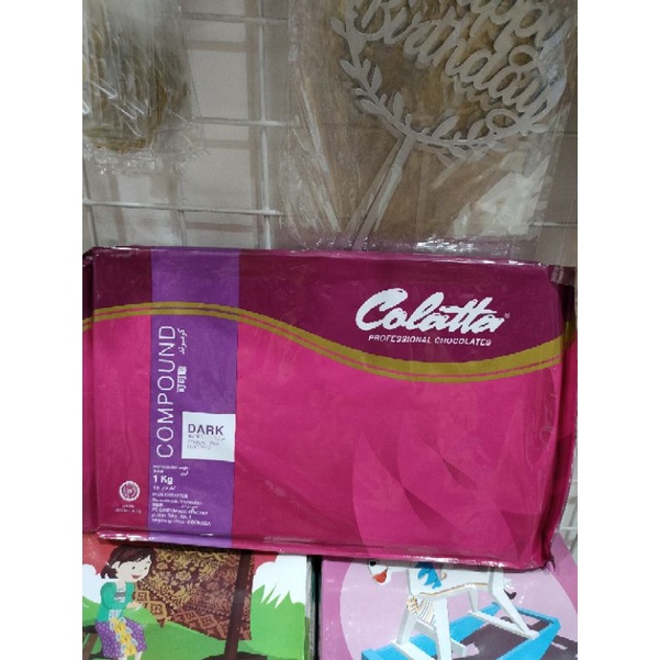 

chocolate compound dark colatta 1kg