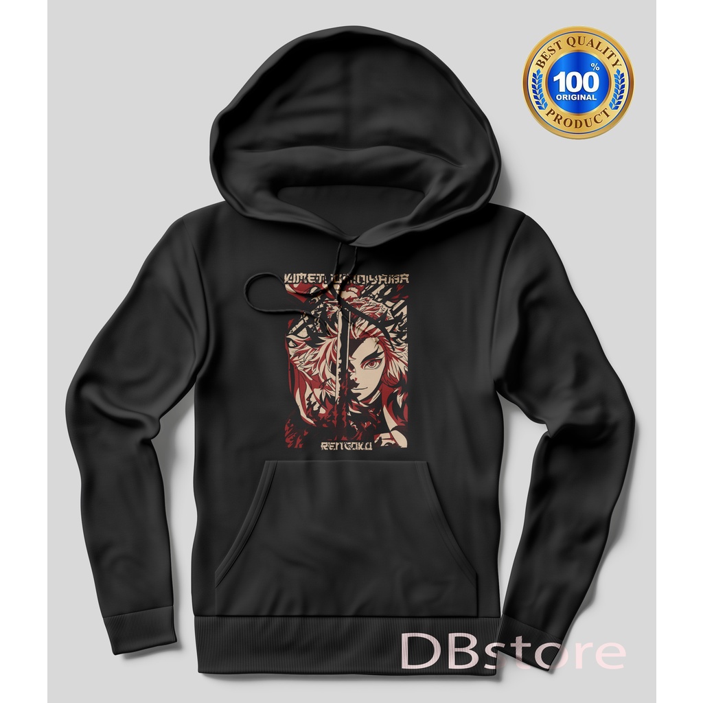 JAKET HOODIE ANAK DEMON SLAYER