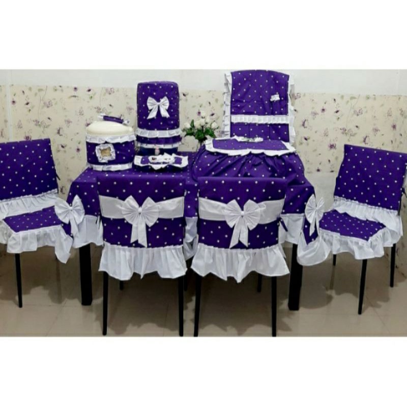 Fullset Dapur ,Set Taplak Meja Makan
