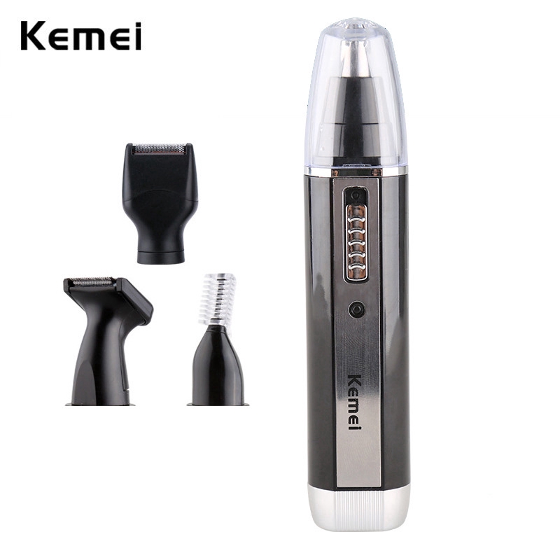 

Kemei KM - 6630 Hidung Beard Ear Pemangkas Alis Rambut untuk pria Rechargeable Hair Clipper