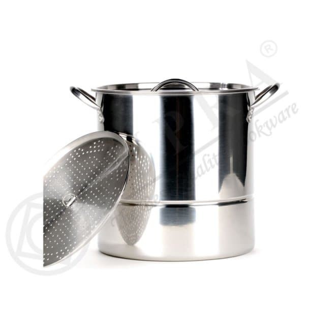 SUPRA stok pot 30qt + Steamer / Panci kukus SUPRA dengan tatakan kukus