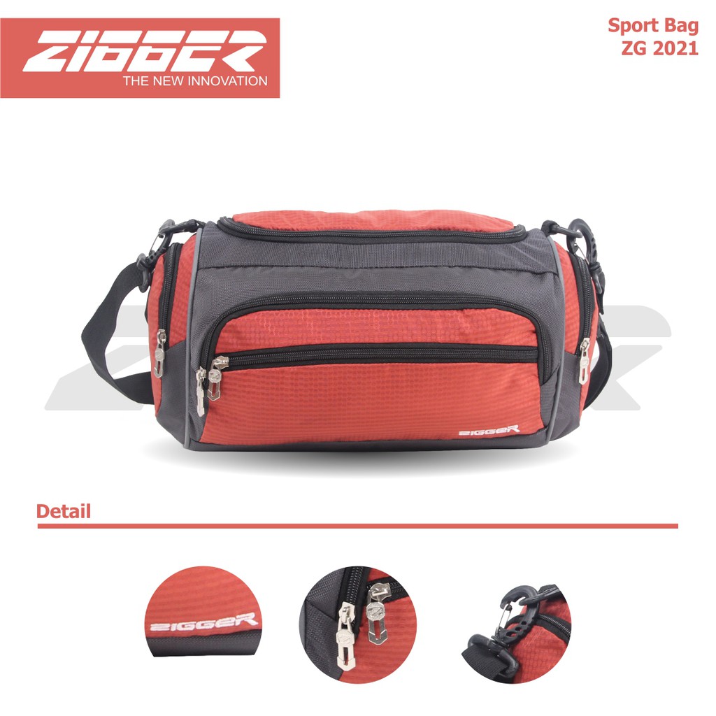[KLIKTAS] Tas Olahraga Zigger Kalpa 2021 - Gym bag / Travel bag / Tas olahraga