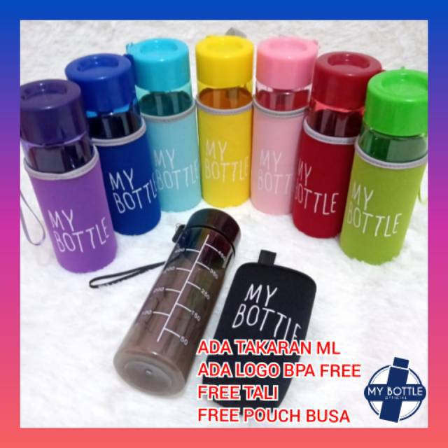 Termurah Mbo - [ Ada Takaran Ml ] - My Bottle Tali Bening Full Colour aJQjoLcd89Ab3