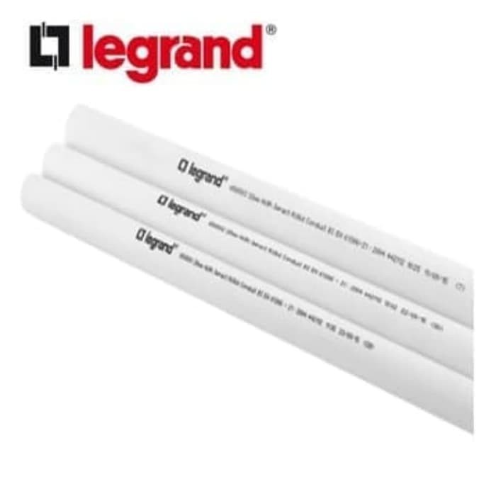 PIPA LISTRIK PVC LEGRAND 20MM PUTIH (P/N: 656513)