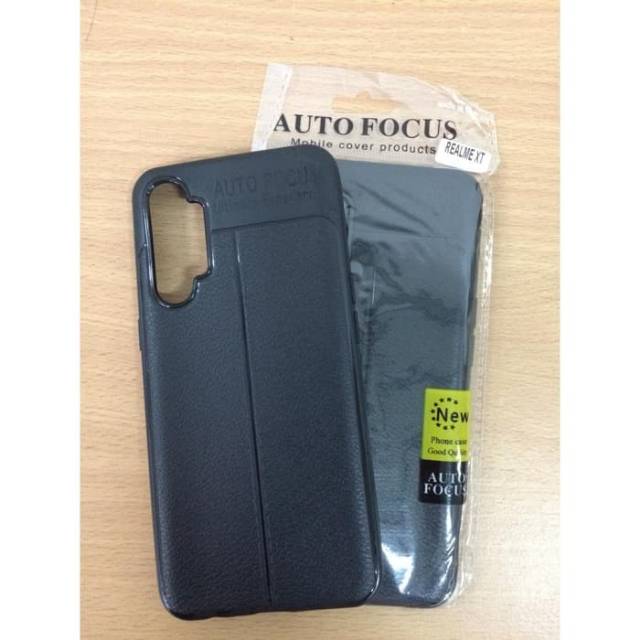 Case REALME XT / X2 RealmeXT New Silikon Softcase Motif Leather Auto Focus