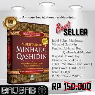 Buku Kitab Minhajul Qashidin | Darul Haq