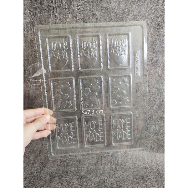 Mika Papan Coklat / Bingkai Coklat / Mika Cetakan Coklat / Cetakan Coklat Bingkai