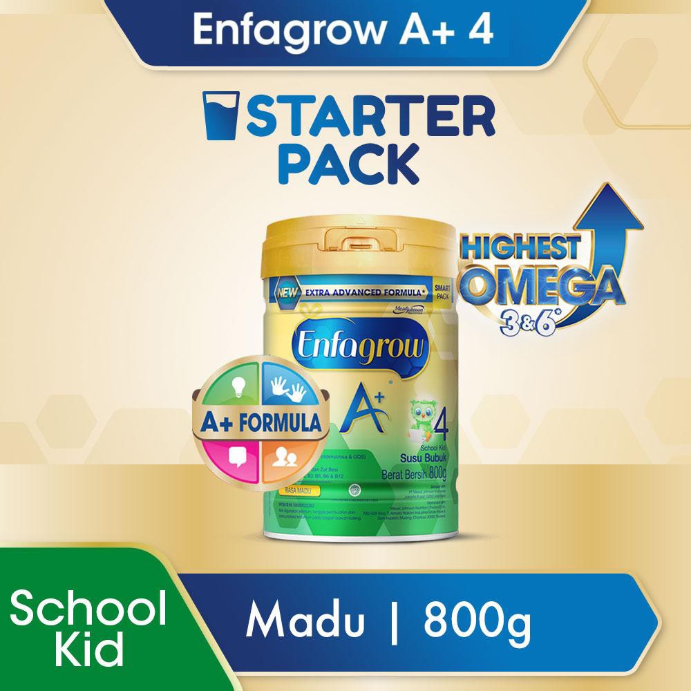 Enfagrow A+ 4 Vanila/Madu  - 800g - Susu Formula Pertumbuhan Balita