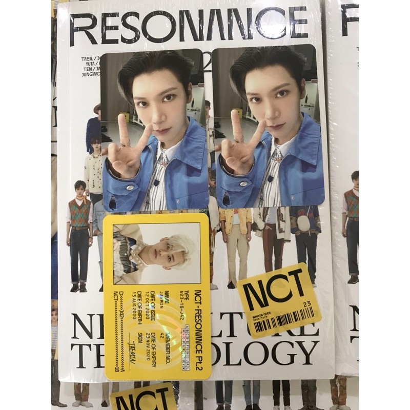 [PAIRED] TEN PHOTOCARD + JAEMIN ID CARD DEPARTURE