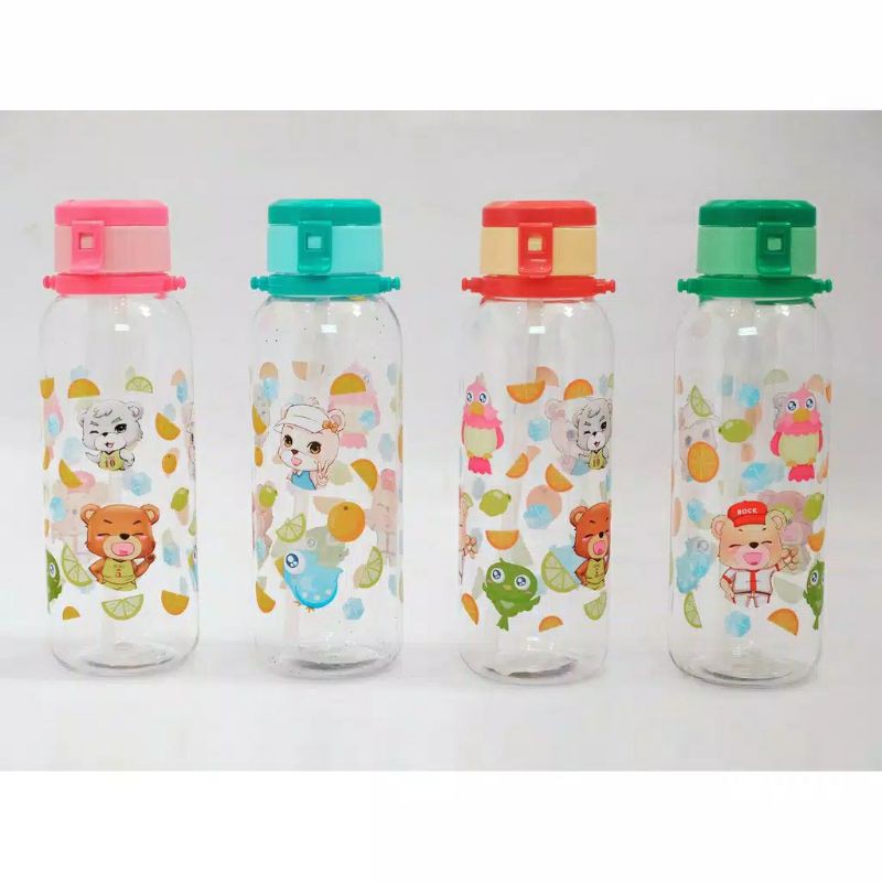 Botol Minum Anak Lucu Water Bottle 480 ml - Botol Minum Anak 2175-1