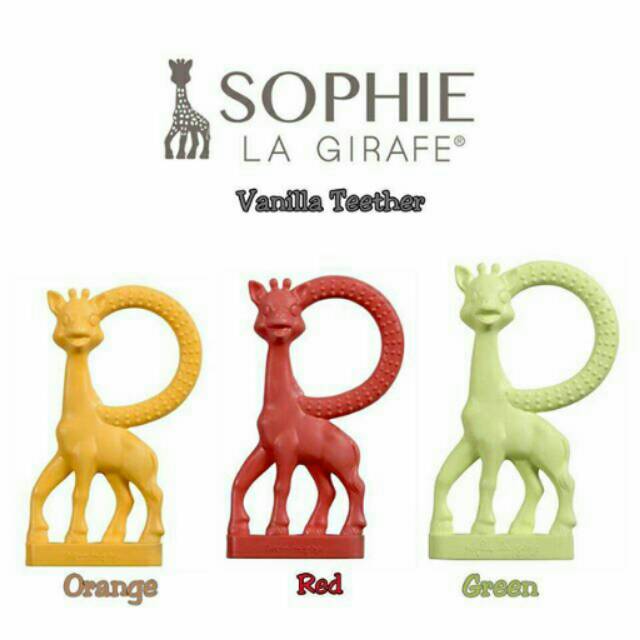 sophie la girafe vanilla teether