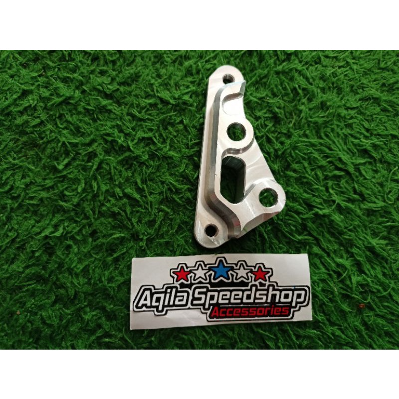 Braket kaliper 4p big axial wave 125 Supra Kharisma made thailand