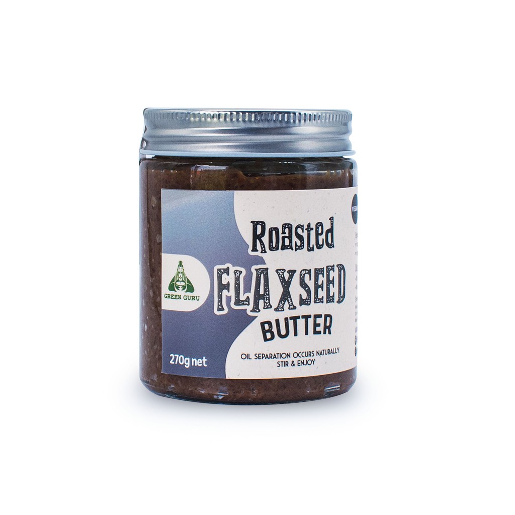 

Roasted Flaxseed Butter 270Gr (Unsweetened, Gluten Free, Vegan, Keto)