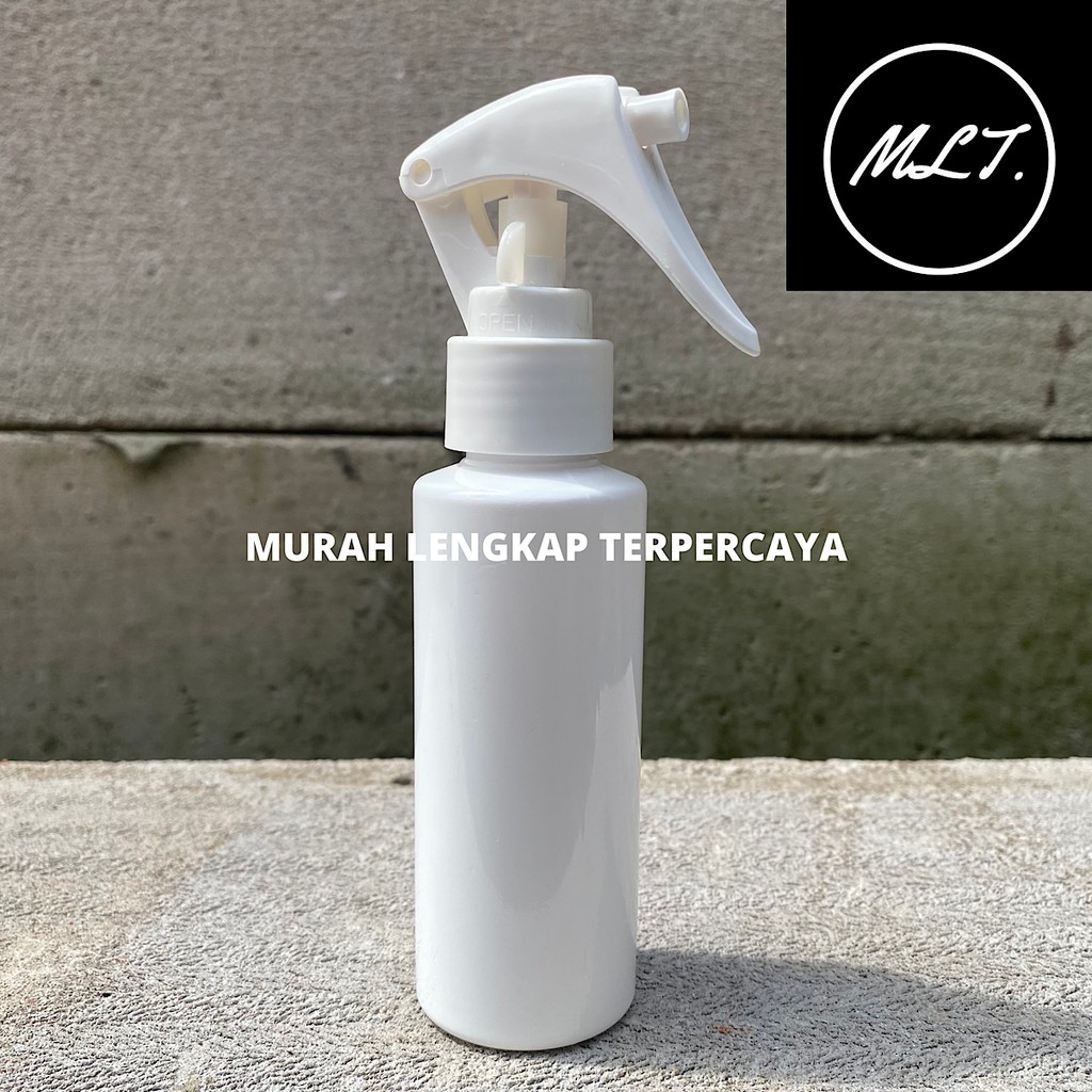 BOTOL 100ML SPRAY TRIGGER RF PUTIH