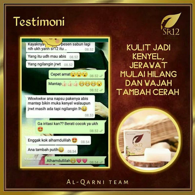 Rice Soap SR12 - Sabun Cuci Muka Pria &amp; Wanita Berjerawat Pembersih Wajah Mengangkat Minyak Pada Kulit Sabun Untuk Kulit Berminyak Sensitif Berjerawat