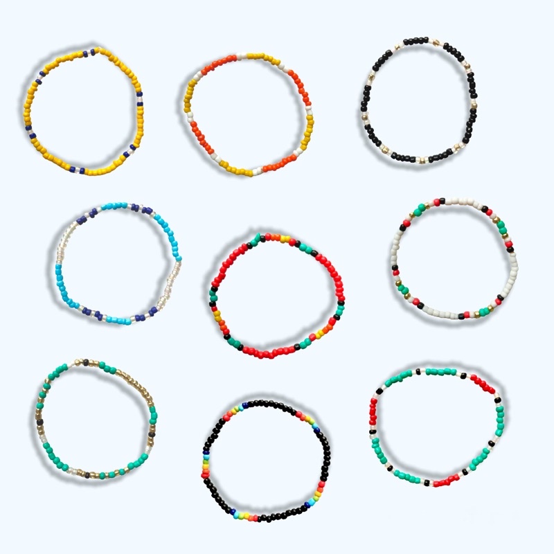 (Part 1) Simple Beads Bracelet Gelang Manik (BACA DESKRIPSI)