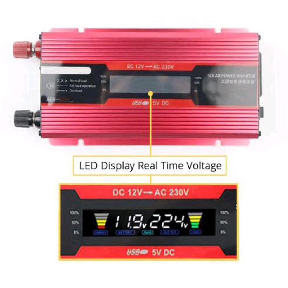 TERLARIS  Power Inverter DC to AC- inverter mobil TERBARU