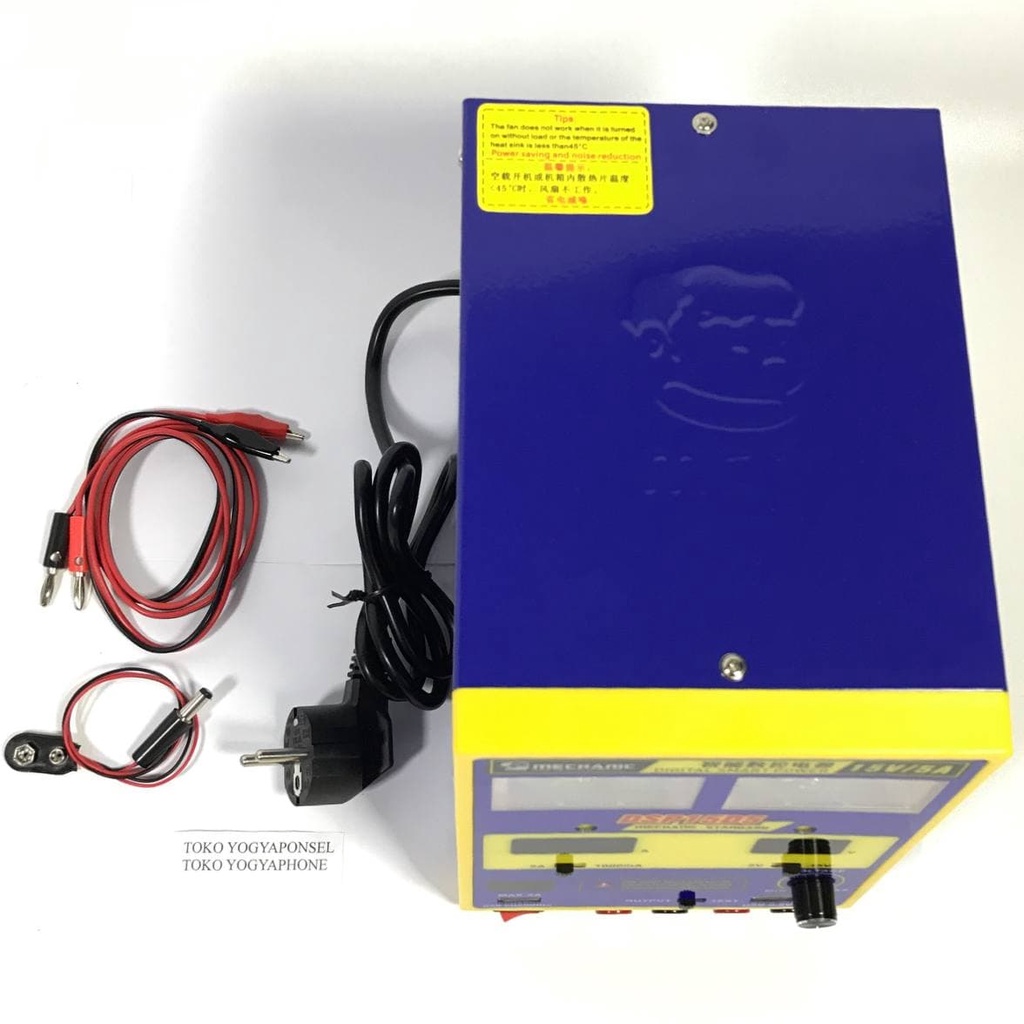 Power Supply Mechanic DSP15D5 5 Ampere Otomatis Canggih Original terbaru