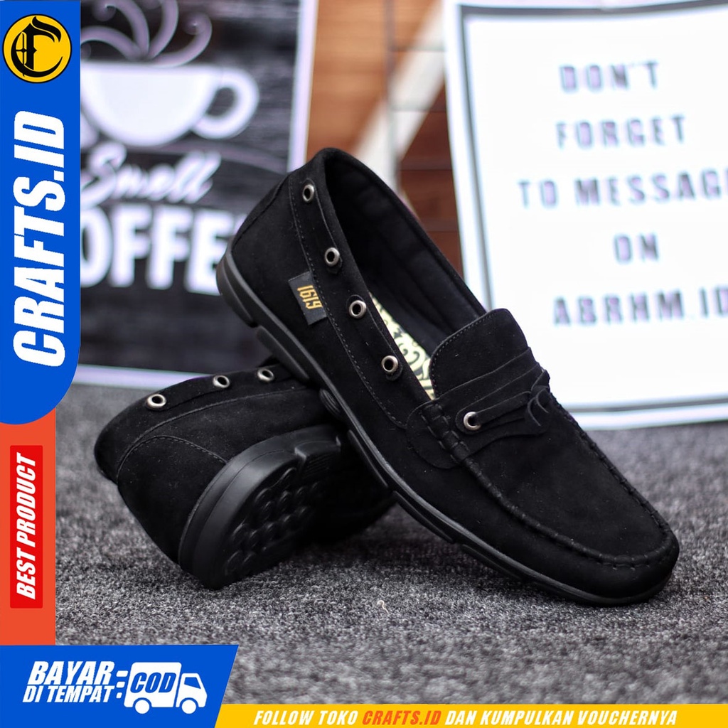 CRAFTS Eyki - Sepatu Slip On Pria Casual