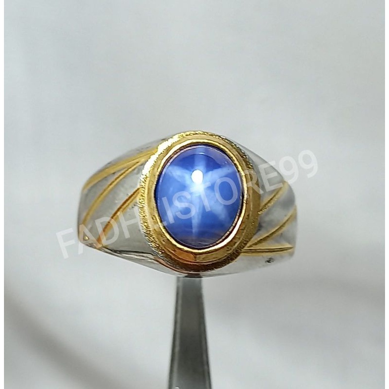 BLUE SAFIR STAR ASLI BANGKOK KEKERASAN 9 MOHS