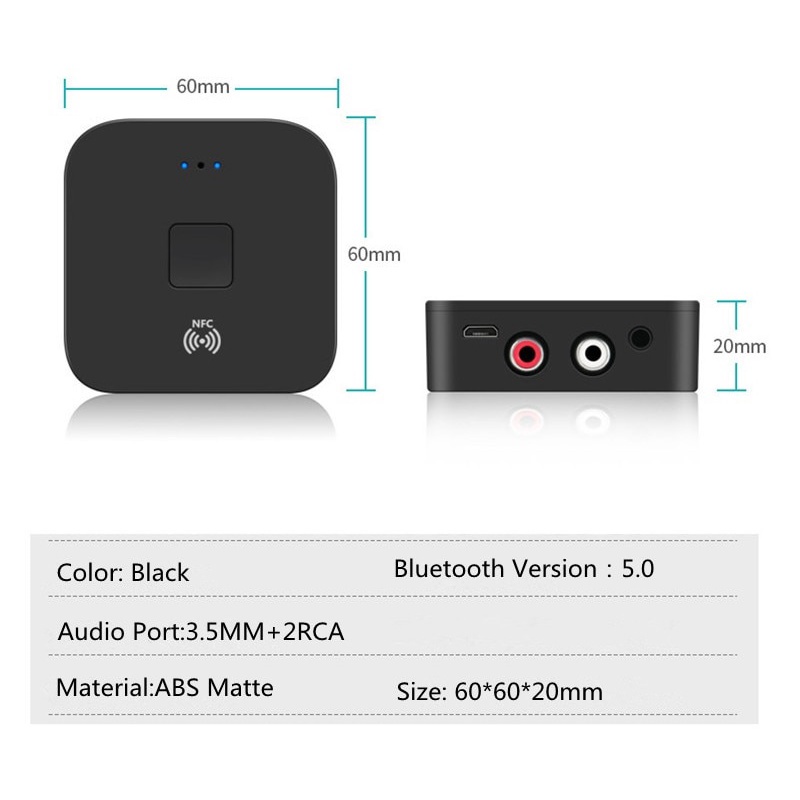 AKN88 - BLS-B11 - Music NFC Desktop Bluetooth 5.0 Receiver