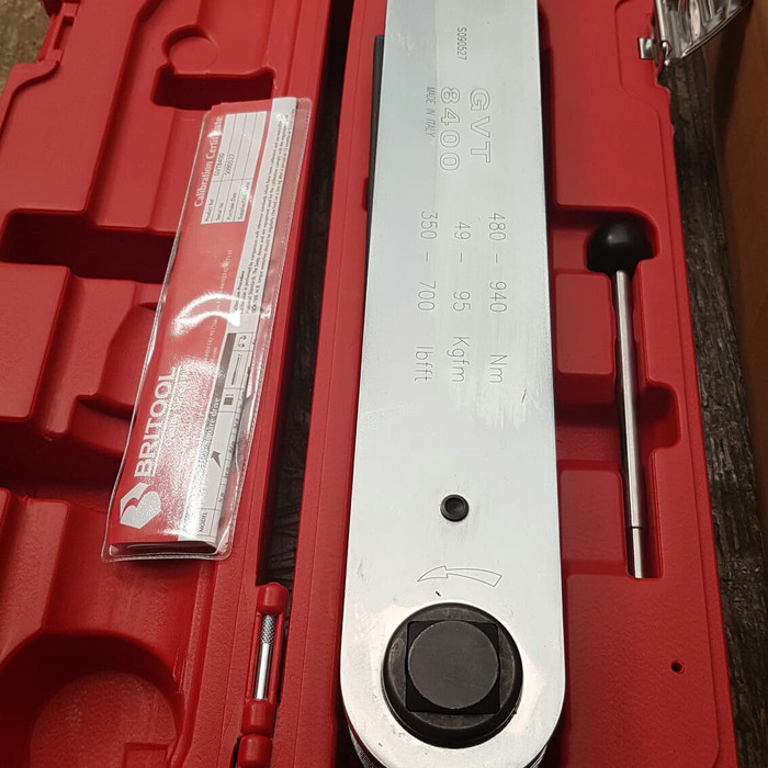 TORQUE WRENCH BRITOOL GVT 8400 Adjustable Torque Wrenches ITALY