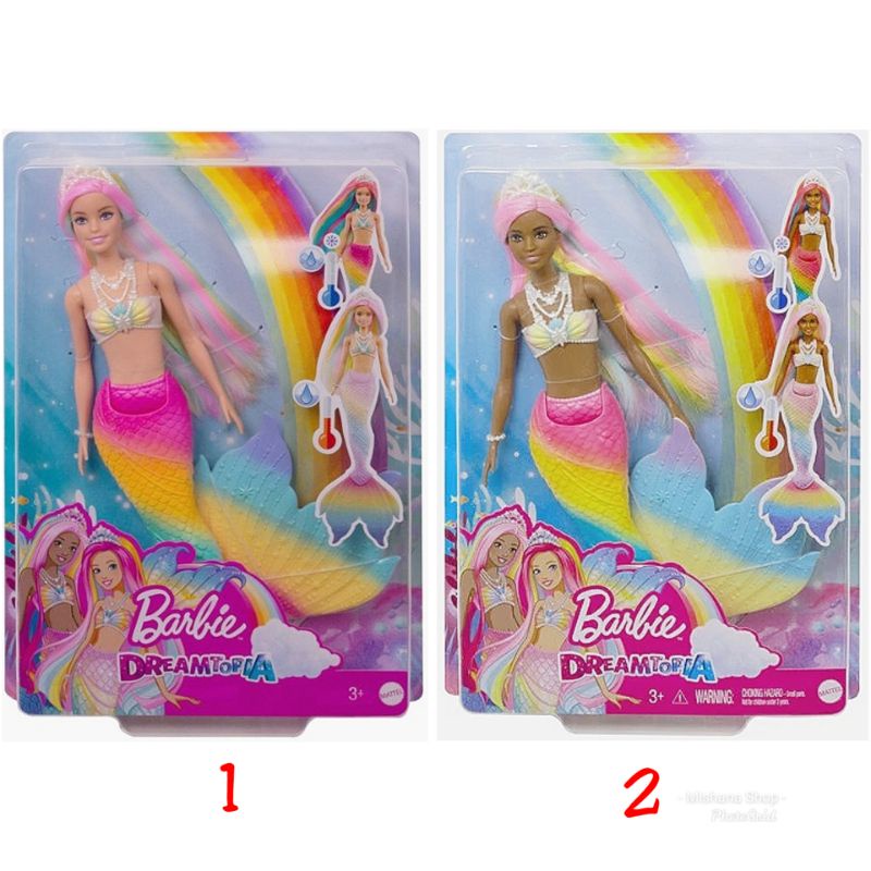 Boneka Barbie Mattel Dreamtopia Color Change Mermaid Putri Duyung