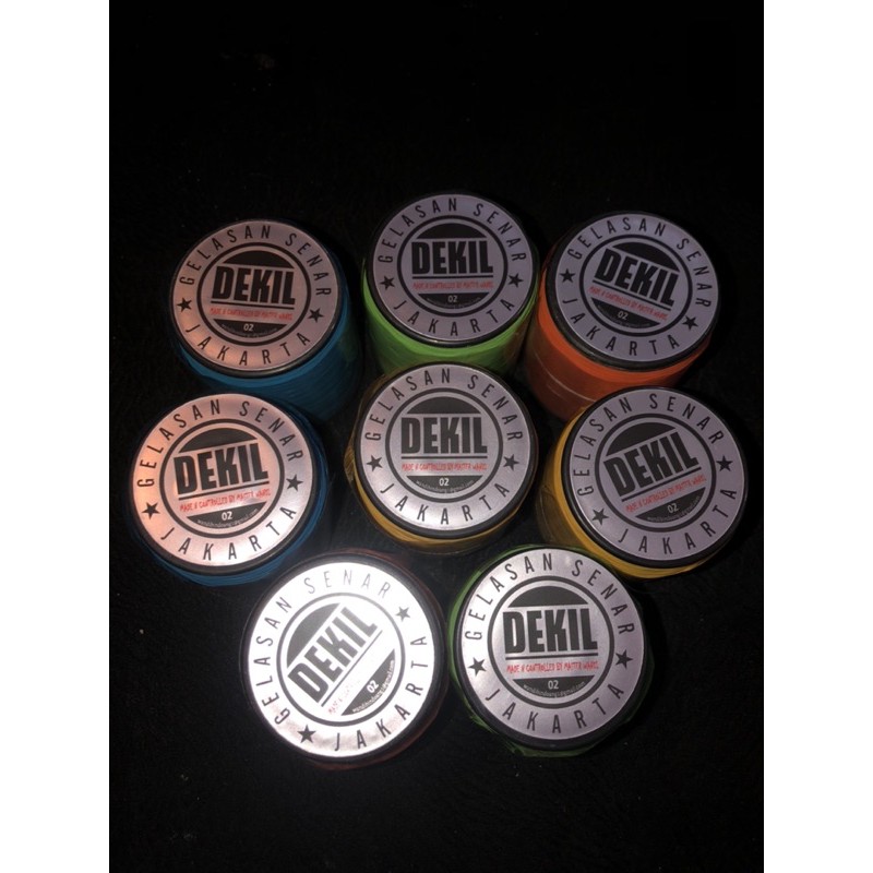 Benang Gelasan Dekil 02 Silver (New) / gelasan tournament