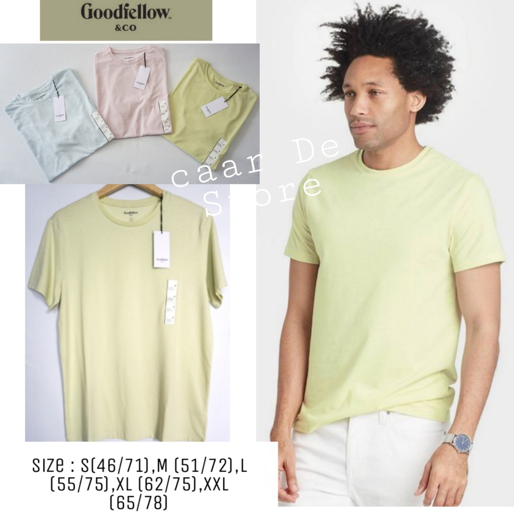 GOODFELLOW & Co T shirt Polos Unisex Original- Atasan Kaos Lengan Pendek