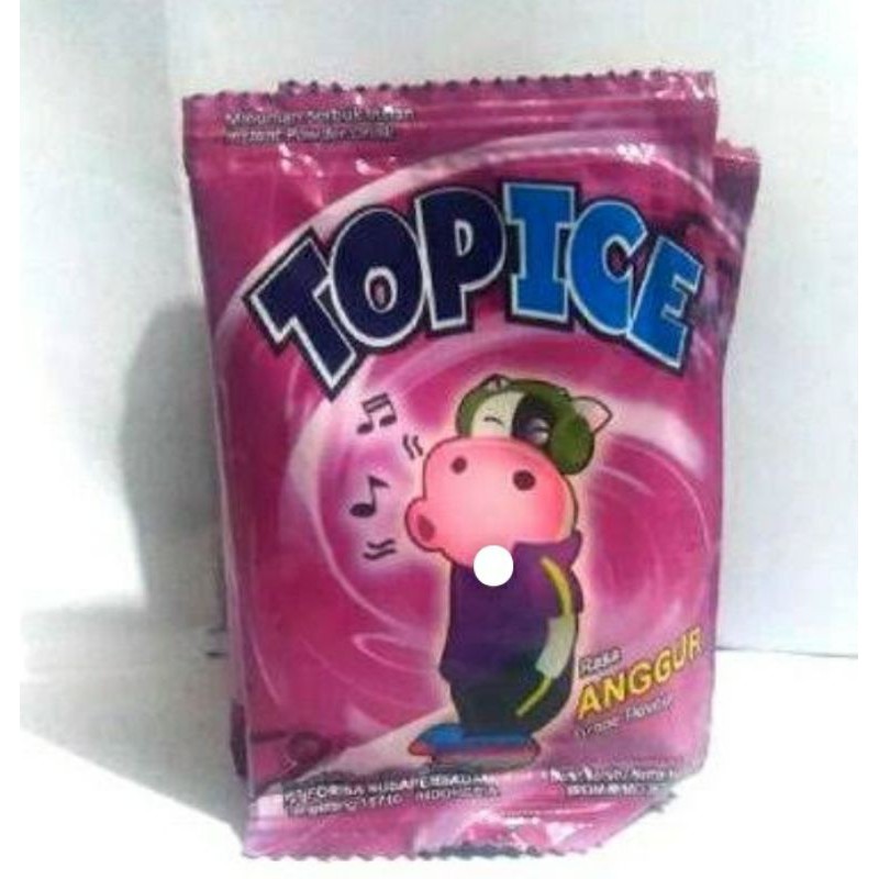 

Top ice rasa anggur 1 renteng isi 10 sachet