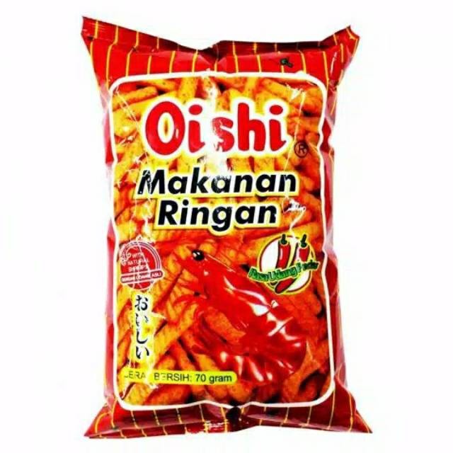 

Oishi Kracker Udang Pedas Fa 70 Gr