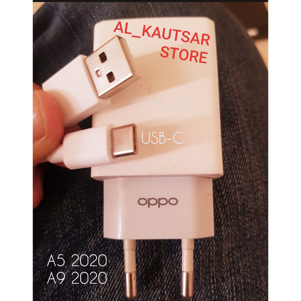 Charger oppo TYPE-C A9(2020) A5(2020)  A16 original copotan 100%