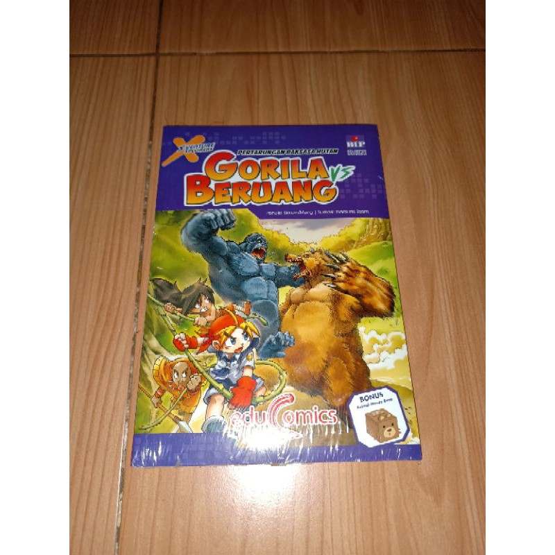 x-venture xplorers pertarungan raksasa hutan gorila vs beruang